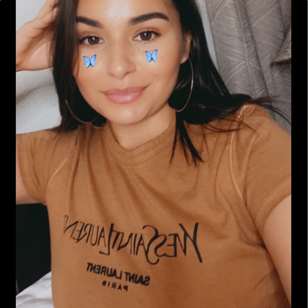 Vintage YSL style custom shirt